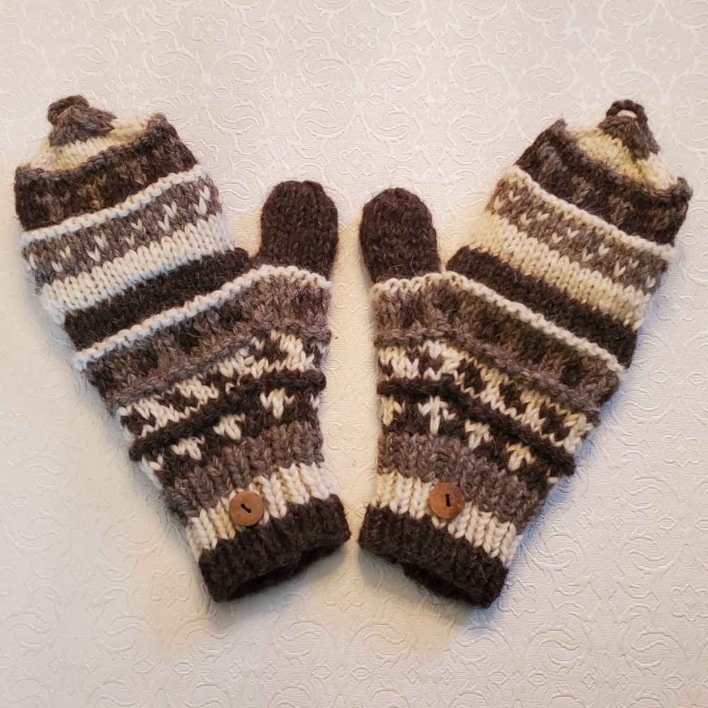 Woolen Nepal Convertible Gloves (NWOT) (3 for $15)